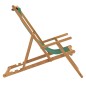 Strandstuhl Klappbar Massivholz Teak Grün Strandstuhl Klappbar Massivholz Teak Grün