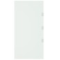 Seitenwand für Vordach Transparent 50x100 cm Hartglas Seitenwand für Vordach Transparent 50x100 cm Hartglas