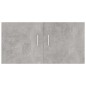 Wandschrank Betongrau 80 x 39 x 40 cm Holzwerkstoff Wandschrank Betongrau 80 x 39 x 40 cm Holzwerkstoff