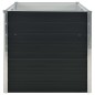 Hochbeet Anthrazit 160 x 80 x 77 cm Verzinkter Stahl Hochbeet Anthrazit 160 x 80 x 77 cm Verzinkter Stahl