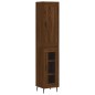 vidaXL Highboard Braun Eichen-Optik 34,5x34x180 cm Holzwerkstoff vidaXL Highboard Braun Eichen-Optik 34,5x34x180 cm Holzwerkstoff
