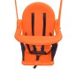 2-in-1 Einzelschaukel und Kleinkinderschaukel Orange 2-in-1 Einzelschaukel und Kleinkinderschaukel Orange