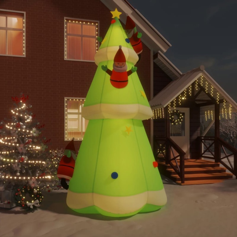 Aufblasbarer Weihnachtsbaum mit LEDs 500 cm Aufblasbarer Weihnachtsbaum mit LEDs 500 cm