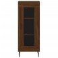 vidaXL Highboard Braun Eichen-Optik 34,5x34x180 cm Holzwerkstoff vidaXL Highboard Braun Eichen-Optik 34,5x34x180 cm Holzwerkstoff
