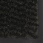 Schmutzfangmatte Rechteckig Getuftet 80x120 cm Schwarz Schmutzfangmatte Rechteckig Getuftet 80x120 cm Schwarz