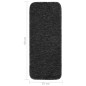 vidaXL Antirutsch Stufenmatten 15 Stk. 60x25 cm Anthrazit Rechteckig vidaXL Antirutsch Stufenmatten 15 Stk. 60x25 cm Anthrazit Rechteckig