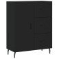 vidaXL Highboard Schwarz 69,5x34x180 cm Holzwerkstoff vidaXL Highboard Schwarz 69,5x34x180 cm Holzwerkstoff