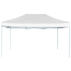 vidaXL Profi-Partyzelt Faltbar 3 x 4 m Stahl Weiß