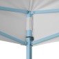vidaXL Profi-Partyzelt Faltbar 3 x 4 m Stahl Weiß vidaXL Profi-Partyzelt Faltbar 3 x 4 m Stahl Weiß