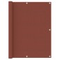 vidaXL Balkon-Sichtschutz Terrakotta-Rot 120x500 cm Oxford-Gewebe vidaXL Balkon-Sichtschutz Terrakotta-Rot 120x500 cm Oxford-Gewebe