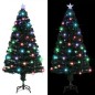 Künstlicher Weihnachtsbaum mit Ständer/LED 150 cm Fiberoptik Künstlicher Weihnachtsbaum mit Ständer/LED 150 cm Fiberoptik