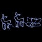 vidaXL Weihnachtsdekoration Rentiere und Schlitten Outdoor 576 LEDs vidaXL Weihnachtsdekoration Rentiere und Schlitten Outdoor 576 LEDs