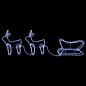 vidaXL Weihnachtsdekoration Rentiere und Schlitten Outdoor 576 LEDs vidaXL Weihnachtsdekoration Rentiere und Schlitten Outdoor 576 LEDs