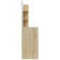 Schminktisch mit Spiegel Sonoma-Eiche 74,5x40x141 cm Schminktisch mit Spiegel Sonoma-Eiche 74,5x40x141 cm