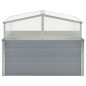 Gewächshaus Grau Verzinkter Stahl 100×100×85 cm Gewächshaus Grau Verzinkter Stahl 100×100×85 cm
