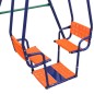 Schaukelset mit 5 Sitzen Orange Schaukelset mit 5 Sitzen Orange