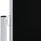 Seitenmarkise Ausziehbar Schwarz 117x1200 cm Seitenmarkise Ausziehbar Schwarz 117x1200 cm