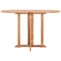 Schmetterling Gartentisch Klappbar 120x70x75cm Teak Massivholz