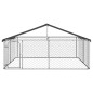 Outdoor-Hundezwinger mit Dach 300x300x150 cm Outdoor-Hundezwinger mit Dach 300x300x150 cm
