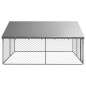 Outdoor-Hundezwinger mit Dach 300x300x150 cm Outdoor-Hundezwinger mit Dach 300x300x150 cm