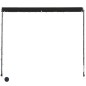 Einziehbare Markise mit LED 150×150 cm Anthrazit Einziehbare Markise mit LED 150×150 cm Anthrazit