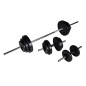 vidaXL Langhantel +2 Kurzhantelset 30,5kg vidaXL Langhantel +2 Kurzhantelset 30,5kg