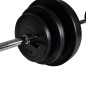 vidaXL Langhantel +2 Kurzhantelset 30,5kg vidaXL Langhantel +2 Kurzhantelset 30,5kg