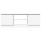 vidaXL TV-Schrank mit Tür Weiß 102x30x36 cm vidaXL TV-Schrank mit Tür Weiß 102x30x36 cm