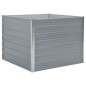 vidaXL Hochbeet 100 x 100 x 77 cm Verzinkter Stahl Grau vidaXL Hochbeet 100 x 100 x 77 cm Verzinkter Stahl Grau