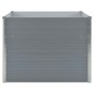 vidaXL Hochbeet 100 x 100 x 77 cm Verzinkter Stahl Grau vidaXL Hochbeet 100 x 100 x 77 cm Verzinkter Stahl Grau