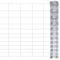 vidaXL Gartenzaun Verzinkter Stahl 50 m 150 cm Silbern vidaXL Gartenzaun Verzinkter Stahl 50 m 150 cm Silbern