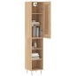 Highboard Sonoma-Eiche 34,5x34x180 cm Holzwerkstoff Highboard Sonoma-Eiche 34,5x34x180 cm Holzwerkstoff