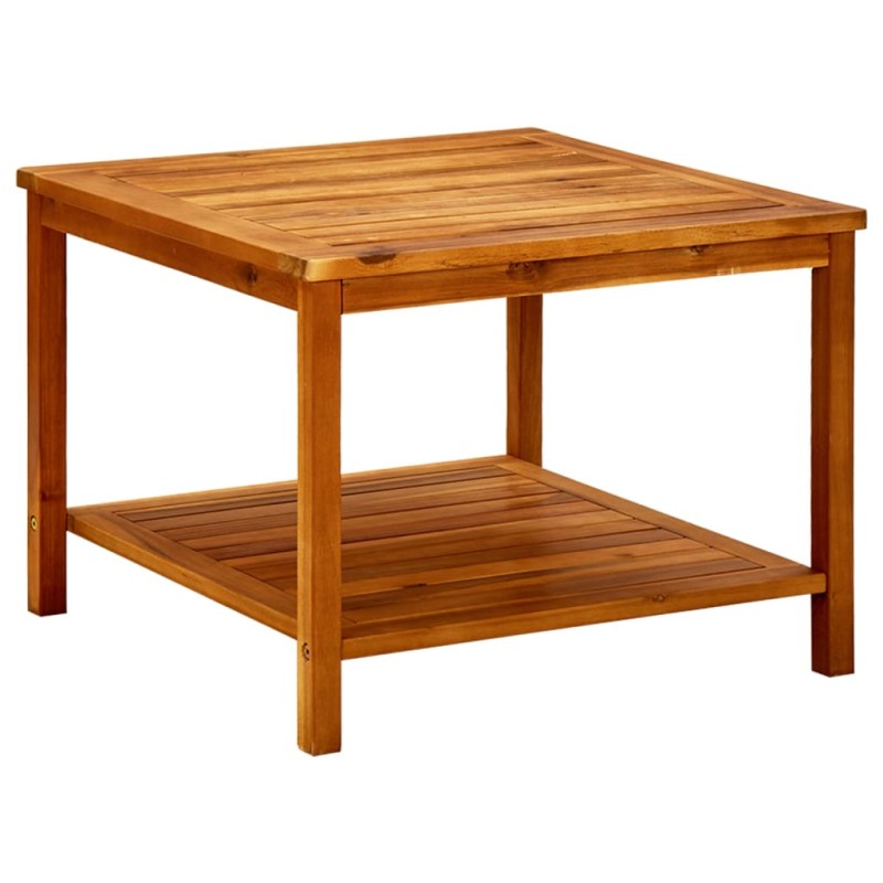 Couchtisch 60x60x45 cm Massivholz Akazie Couchtisch 60x60x45 cm Massivholz Akazie