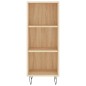 Highboard Sonoma-Eiche 34,5x34x180 cm Holzwerkstoff Highboard Sonoma-Eiche 34,5x34x180 cm Holzwerkstoff