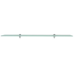 Schwebendes Regal Glas 100x10 cm 8 mm