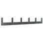 Gabionenkorb U-Form mit 6 Säulen Eisen 620x20x100 cm Gabionenkorb U-Form mit 6 Säulen Eisen 620x20x100 cm