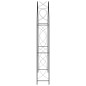 Rosenbogen Schwarz 150 x 34 x 240 cm Eisen Rosenbogen Schwarz 150 x 34 x 240 cm Eisen