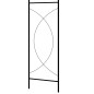 Rosenbogen Schwarz 150 x 34 x 240 cm Eisen Rosenbogen Schwarz 150 x 34 x 240 cm Eisen