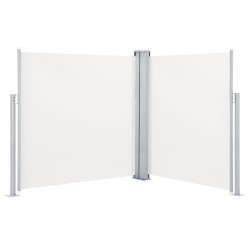 Ausziehbare Seitenmarkise Creme 140 x 600 cm