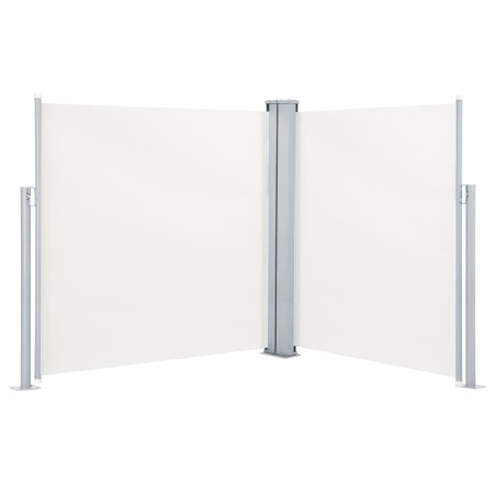 Ausziehbare Seitenmarkise Creme 140 x 600 cm