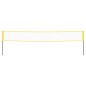 Badminton-Netz Gelb und Schwarz 600x155 cm PE-Gewebe Badminton-Netz Gelb und Schwarz 600x155 cm PE-Gewebe