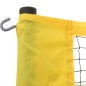Badminton-Netz Gelb und Schwarz 600x155 cm PE-Gewebe Badminton-Netz Gelb und Schwarz 600x155 cm PE-Gewebe