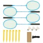 Badminton-Netz Gelb und Schwarz 600x155 cm PE-Gewebe Badminton-Netz Gelb und Schwarz 600x155 cm PE-Gewebe