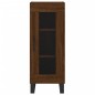Highboard Braun Eichen-Optik 34,5x34x180 cm Holzwerkstoff Highboard Braun Eichen-Optik 34,5x34x180 cm Holzwerkstoff