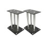 2x Luxus Lautsprecherständer Glas Lautsprecher 2x Luxus Lautsprecherständer Glas Lautsprecher