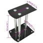 2x Luxus Lautsprecherständer Glas Lautsprecher 2x Luxus Lautsprecherständer Glas Lautsprecher
