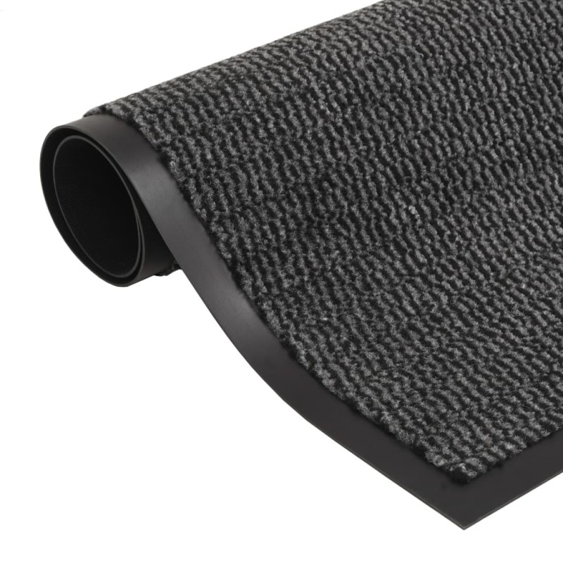 Schmutzfangmatte Rechteckig Getuftet 80x120 cm Anthrazit Schmutzfangmatte Rechteckig Getuftet 80x120 cm Anthrazit