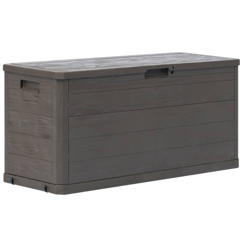 Garten-Aufbewahrungsbox 280 L Braun Garten-Aufbewahrungsbox 280 L Braun
