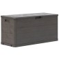 Garten-Aufbewahrungsbox 280 L Braun Garten-Aufbewahrungsbox 280 L Braun