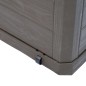 Garten-Aufbewahrungsbox 280 L Braun Garten-Aufbewahrungsbox 280 L Braun